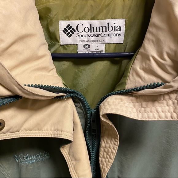 Vintage COLUMBIA SPORTSWEAR Women’s Jacket Green Size Medium / Japan Large - Picture 6 of 14